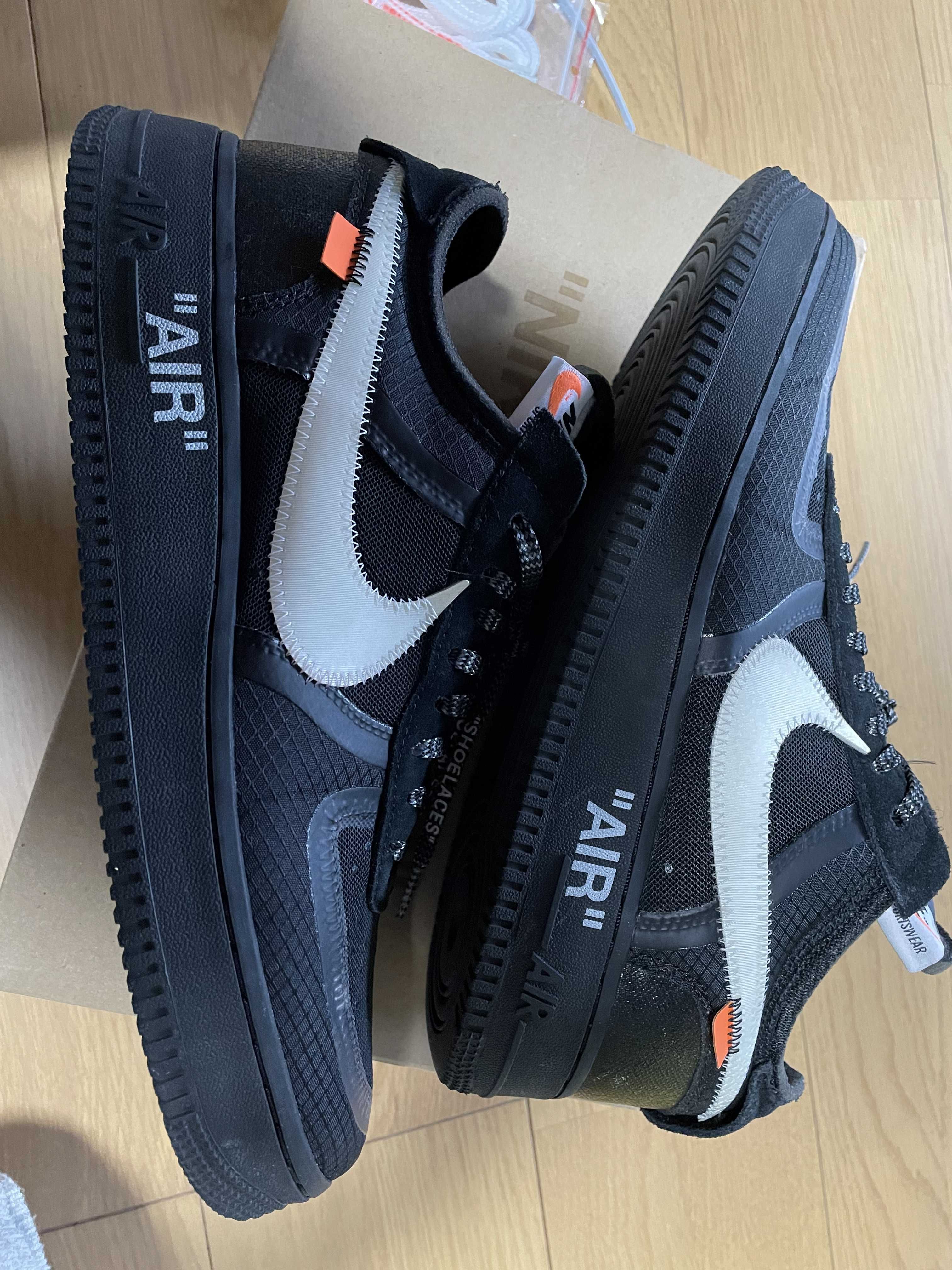 Off-White × Nike Air Force 1 Low "Black"