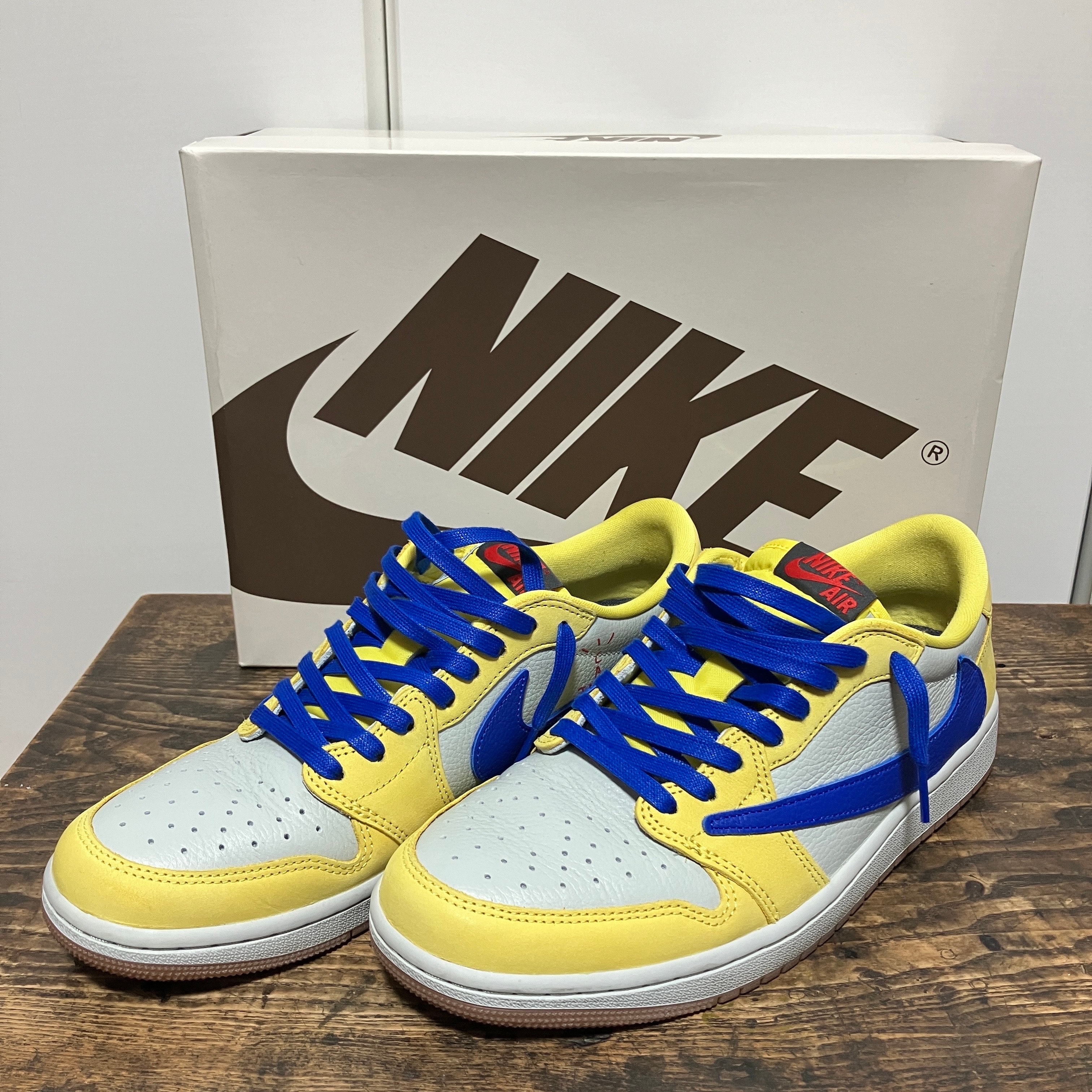 Travis Scott × Nike Women's Air Jordan 1 Retro Low OG "Canary"