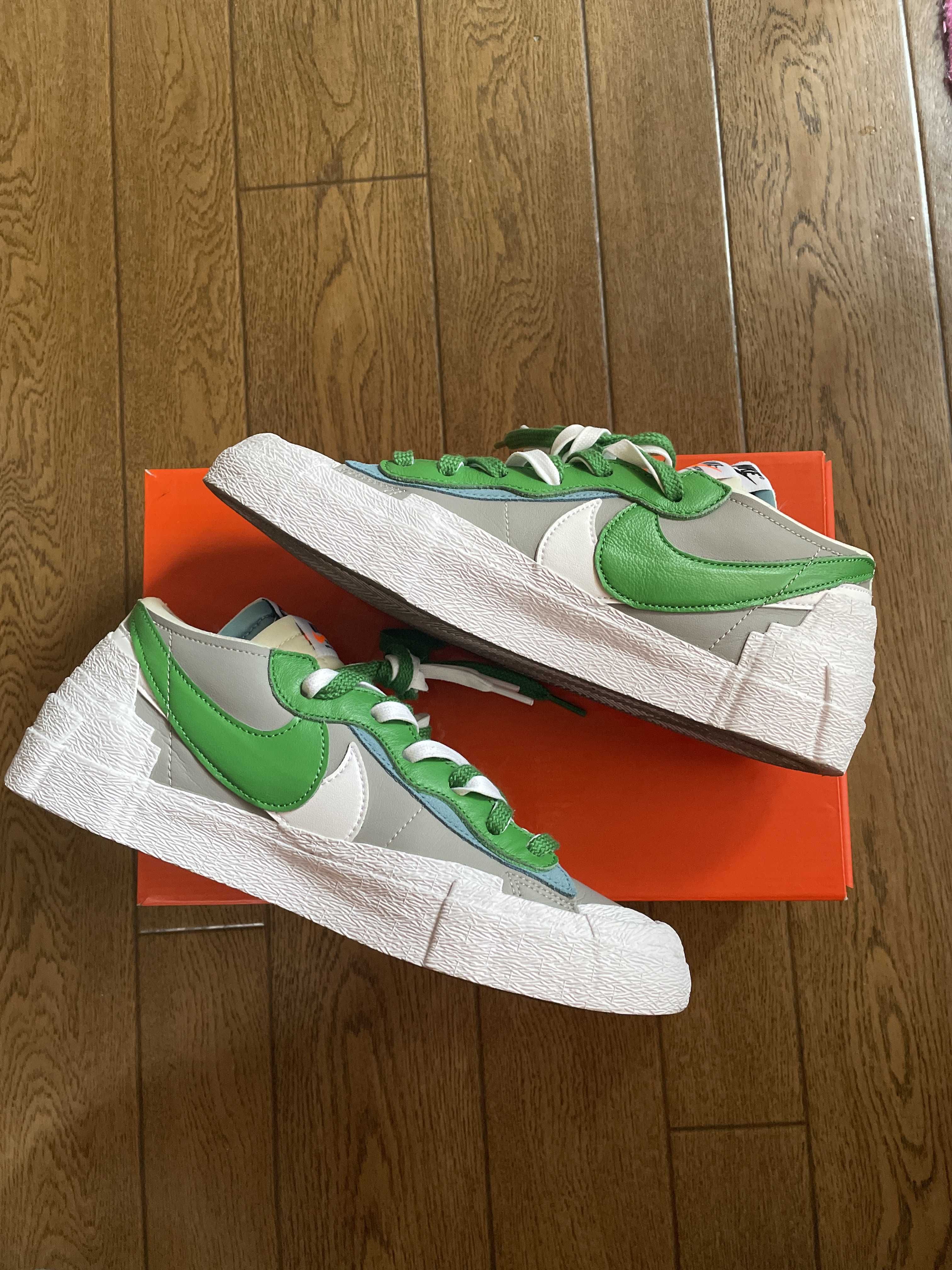 sacai × Nike Blazer Low "Classic Green"