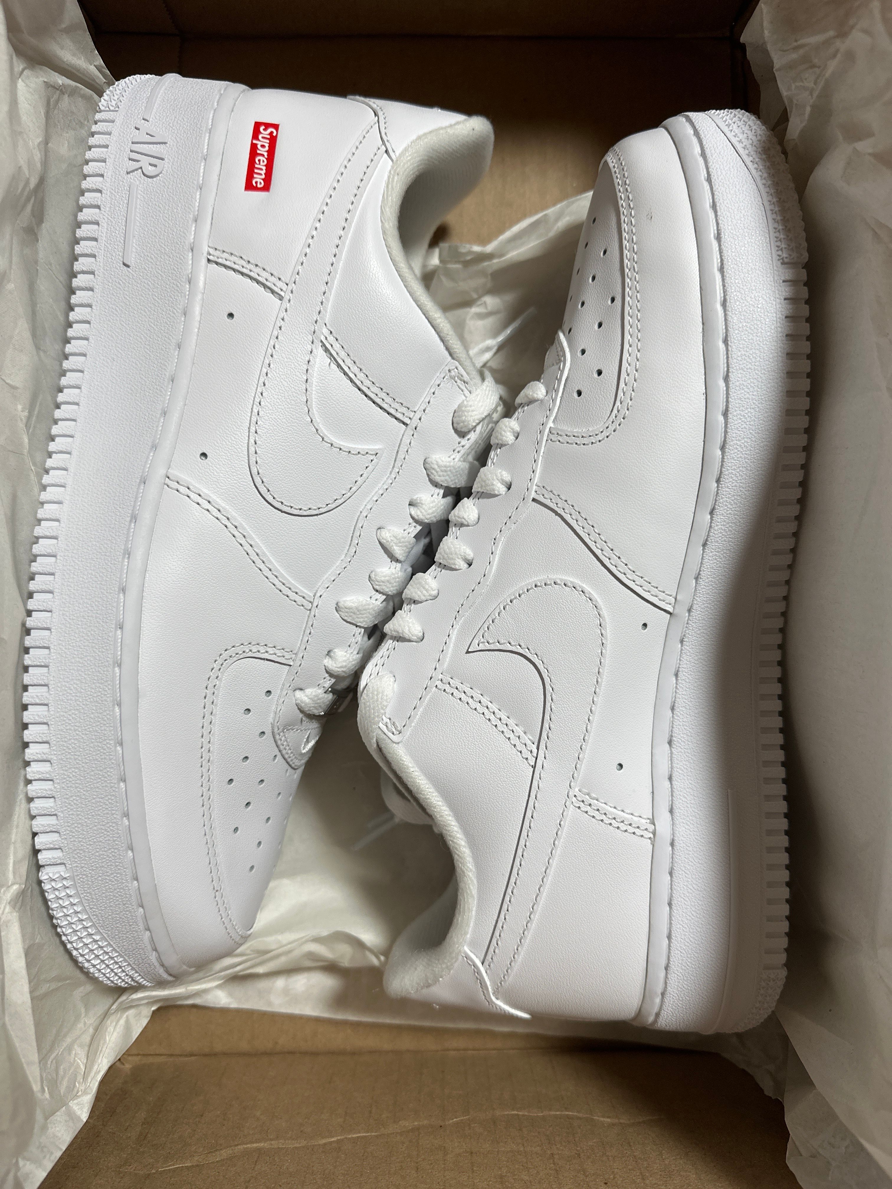 Supreme × Nike Air Force 1 Low "White"
