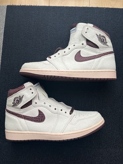 A Ma Maniere × Nike Air Jordan 1 Retro High OG "Sail and Burgundy"