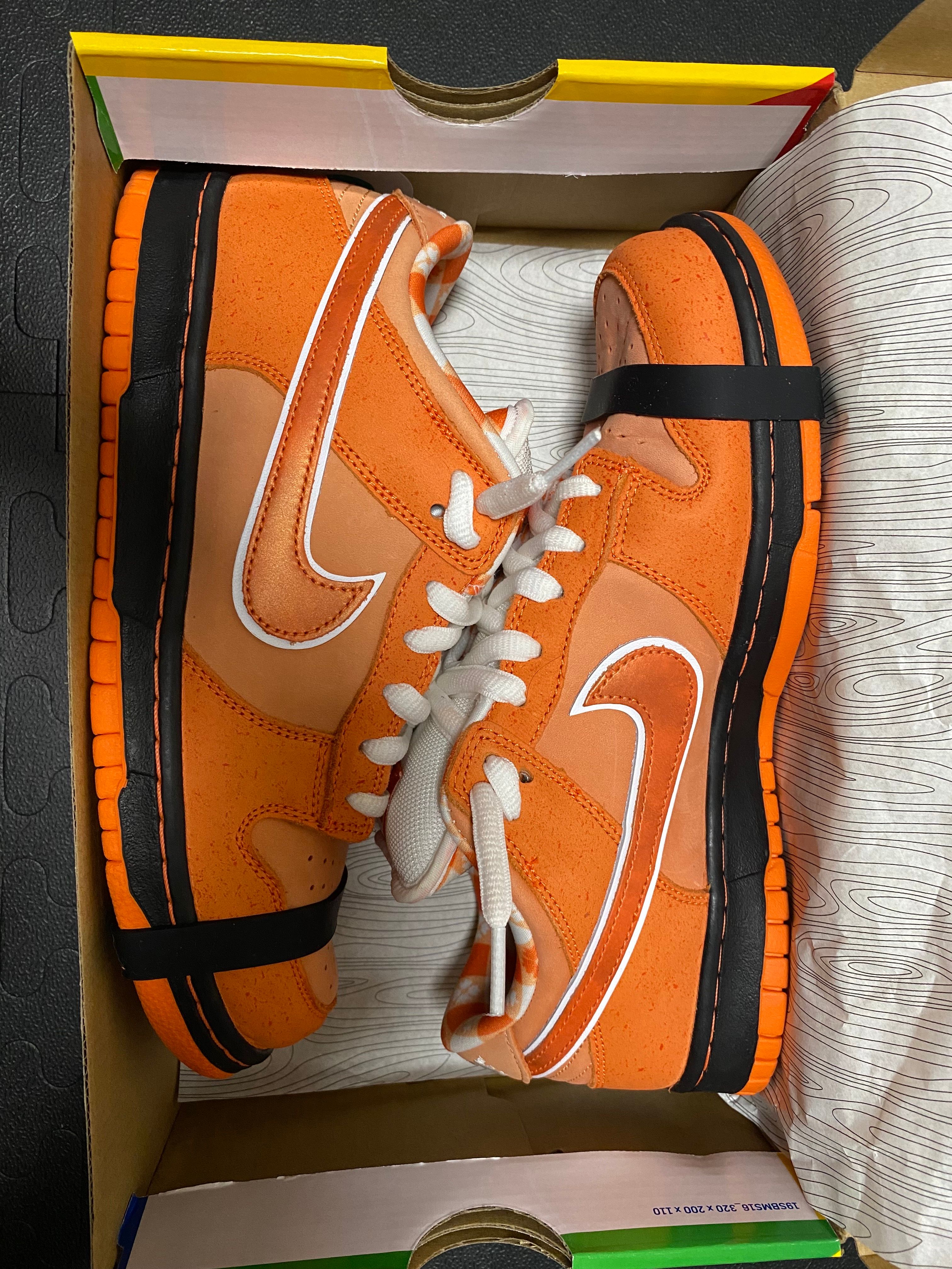 Concepts × Nike SB Dunk Low SP "Orange Lobster"