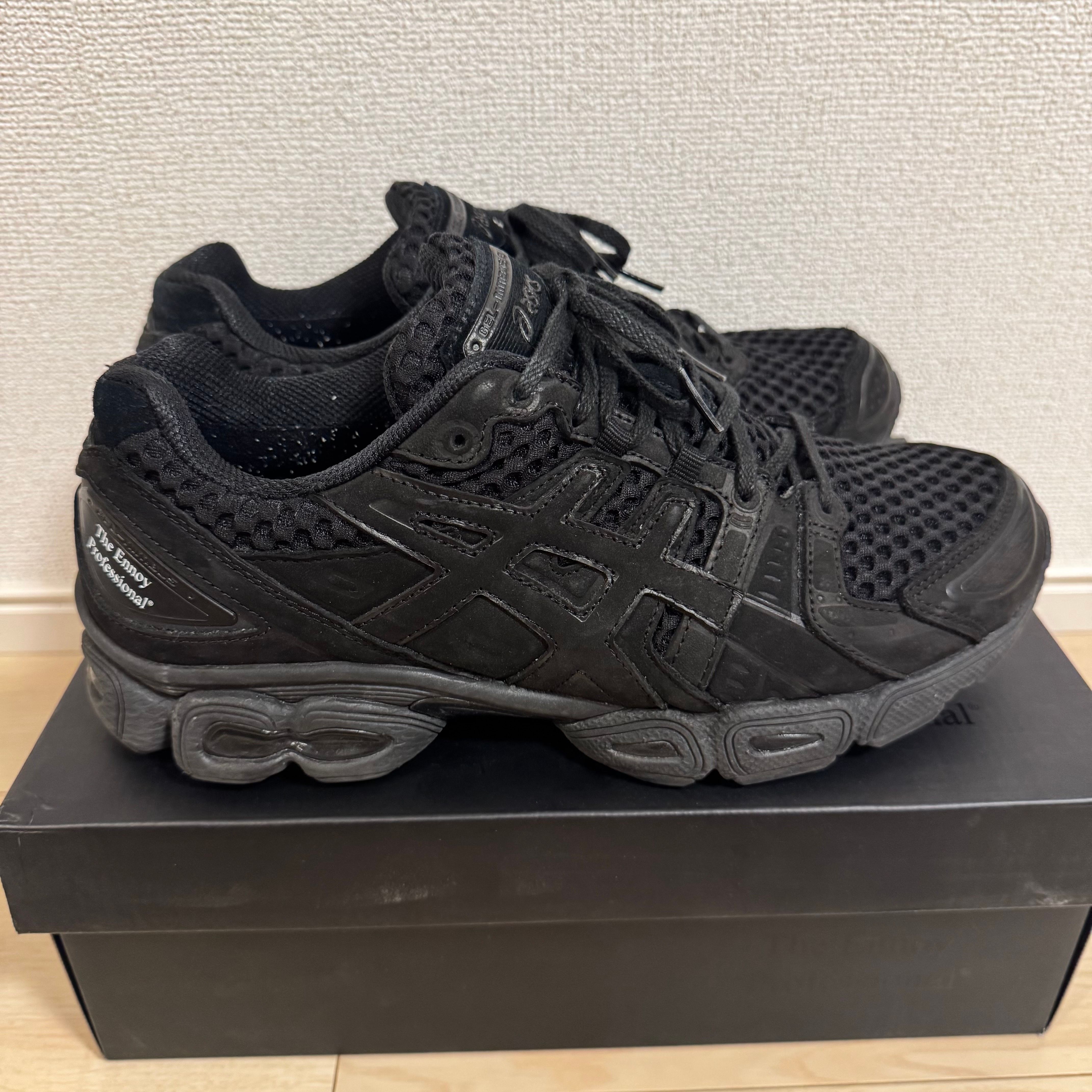 ENNOY × Stylistshibutsu × Asics Gel-Nimbus 9 GORE-TEX "Triple Black"