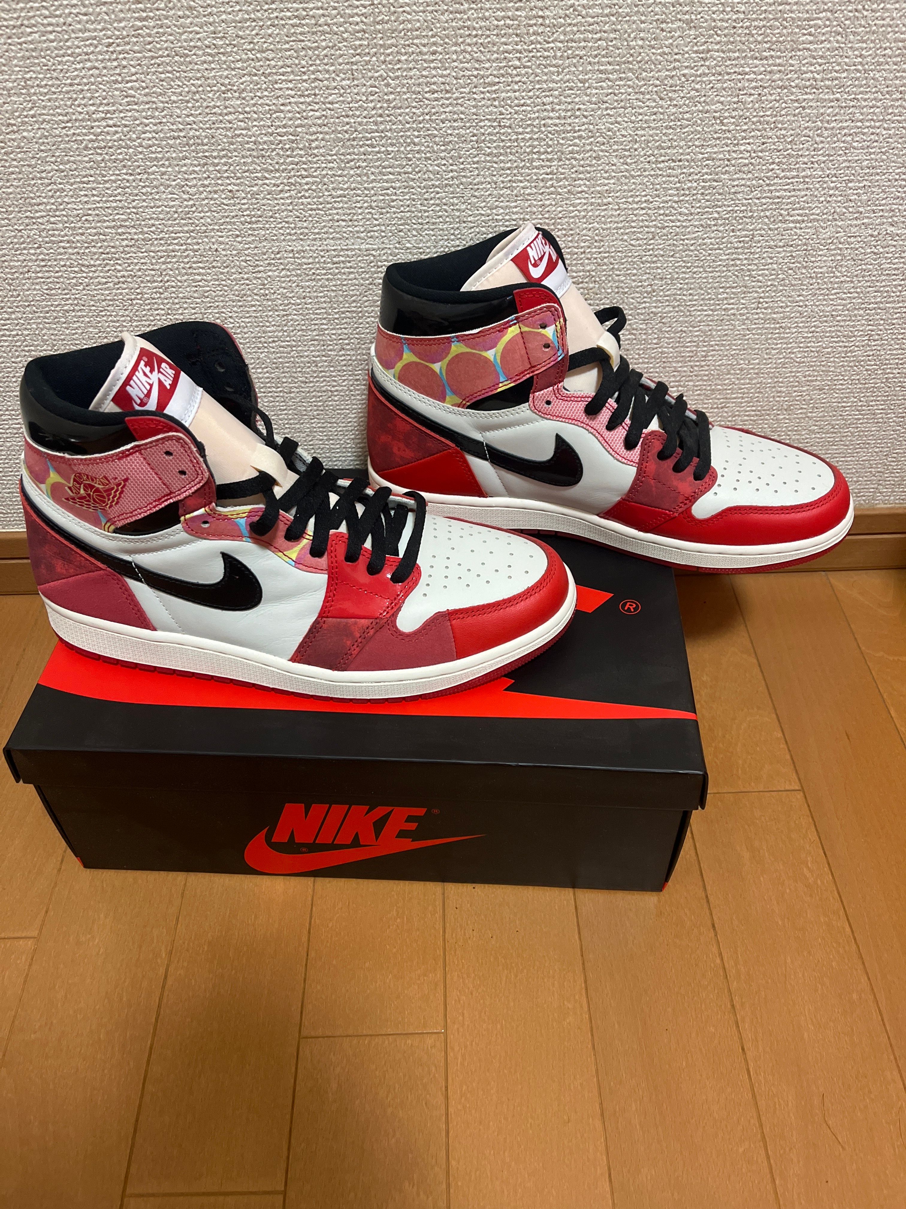 Spider-Man × Nike Air Jordan 1 Retro High OG SP "Spider-Man: Across the Spider-Verse/University Red"