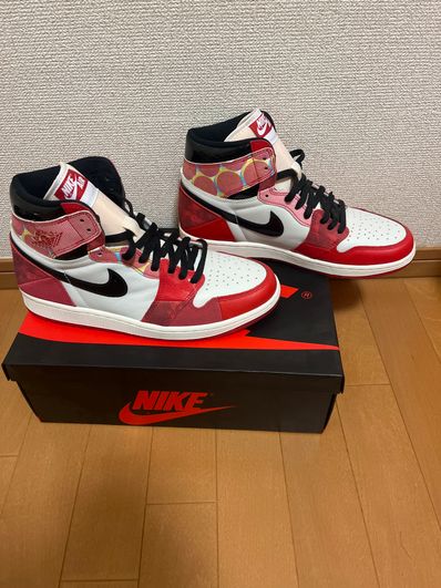 Spider-Man × Nike Air Jordan 1 Retro High OG SP "Spider-Man: Across the Spider-Verse/University Red"