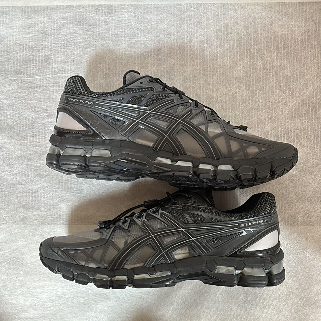 UNAFFECTED × Asics Gel-Kayano 20 "Obsidian Grey/Black"