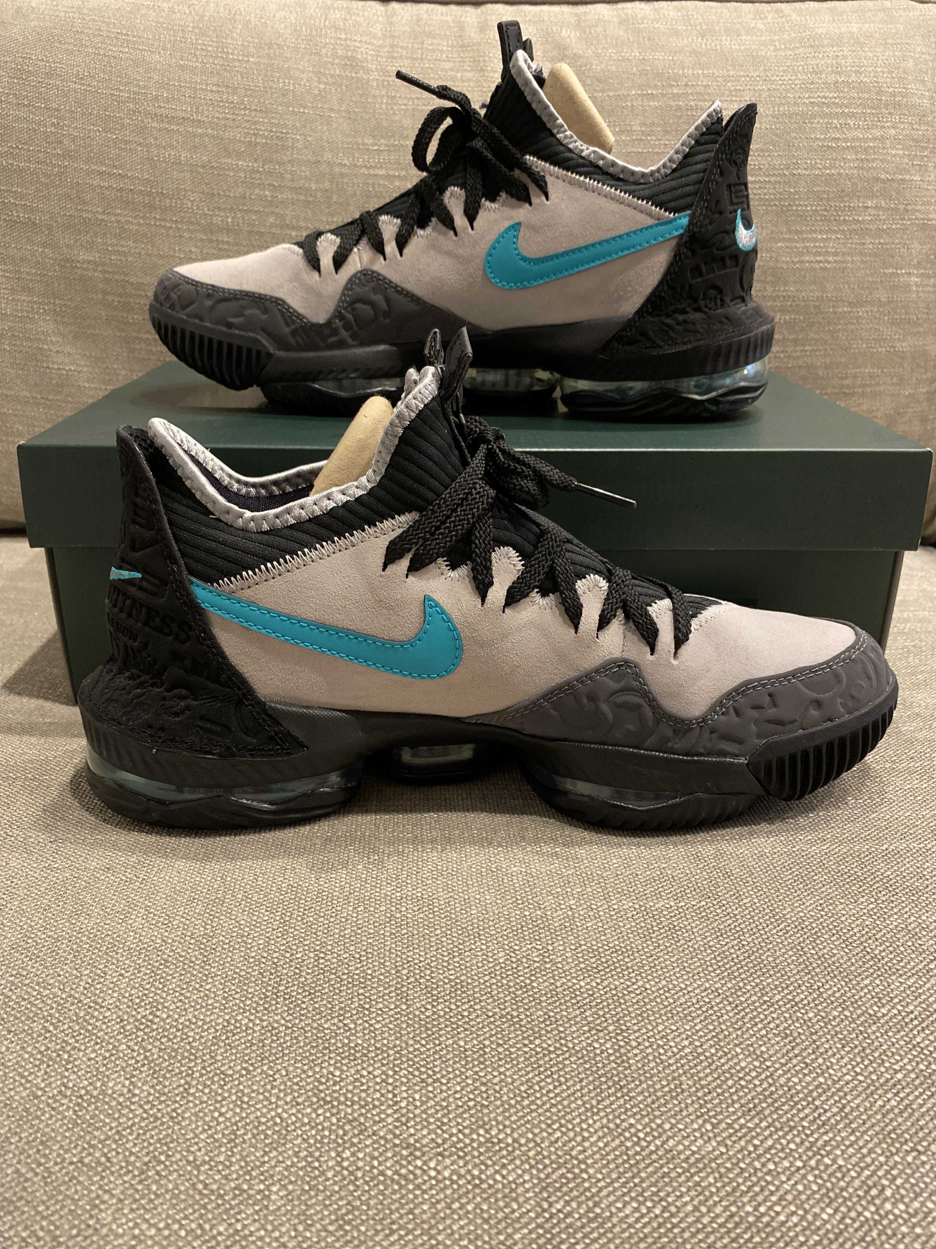 atmos × Nike LeBron 16 "Clear Jade"