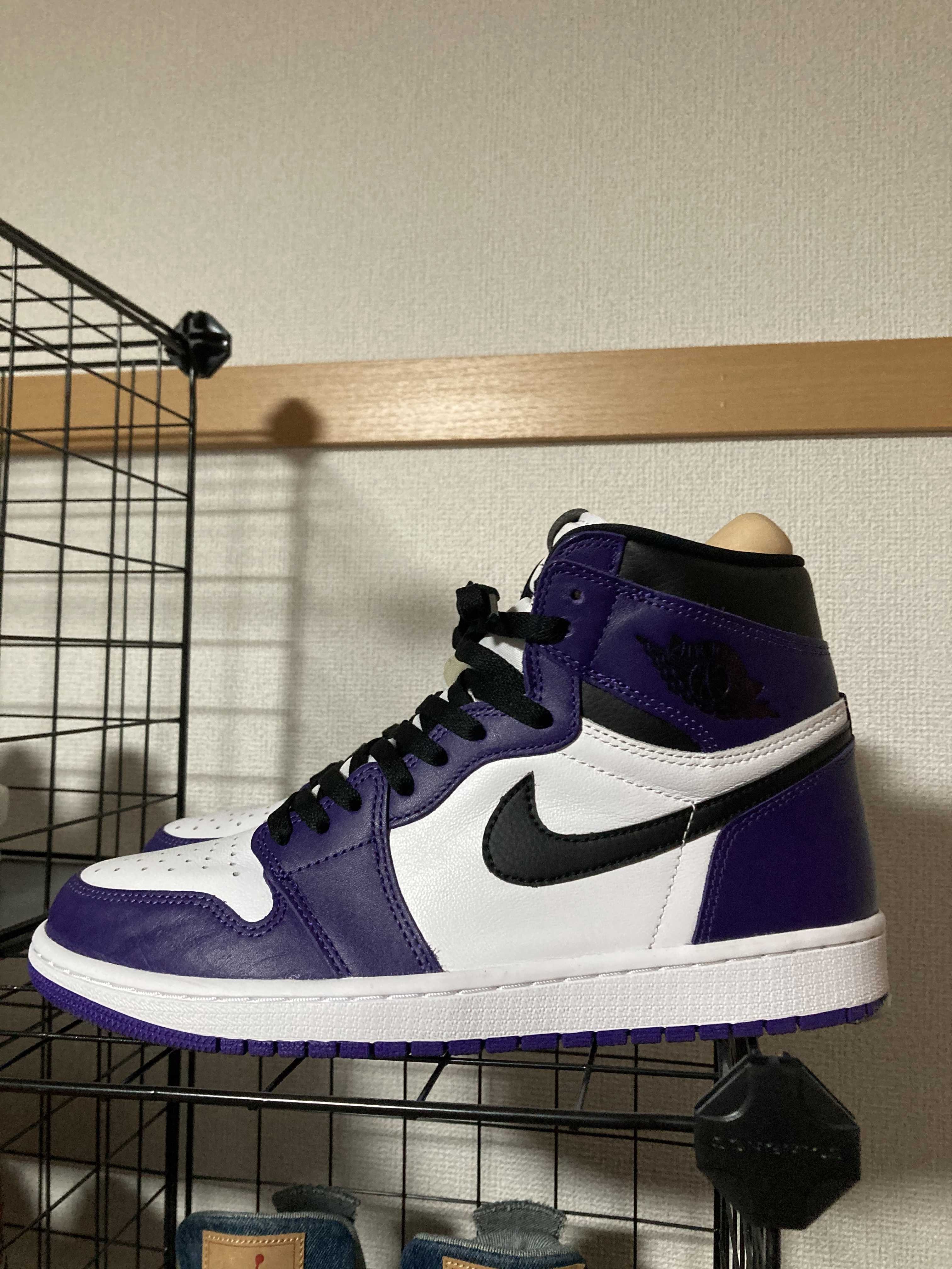 Nike Air Jordan 1 Retro High OG "Court Purple White/Black" (2020)