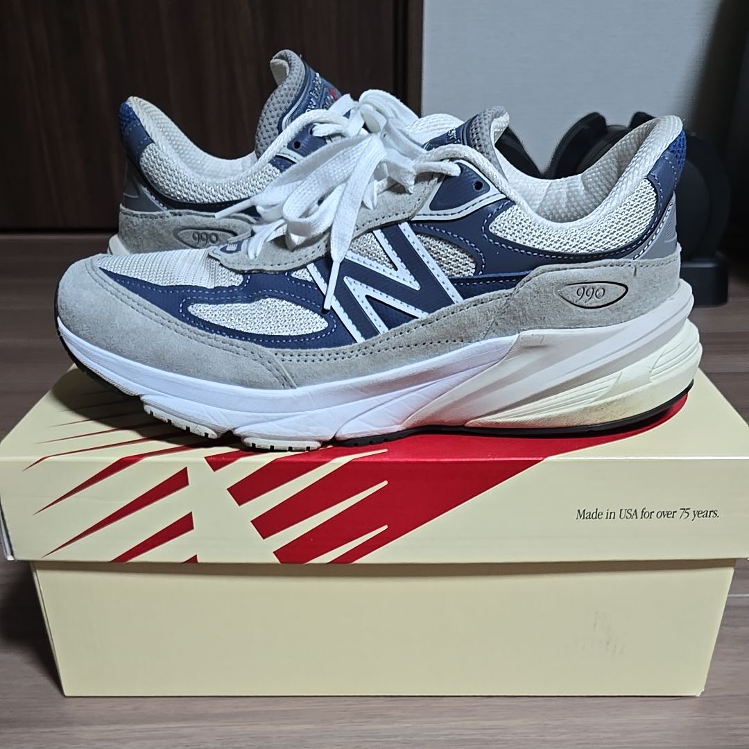 New Balance 990V6 "Gray/Navy"