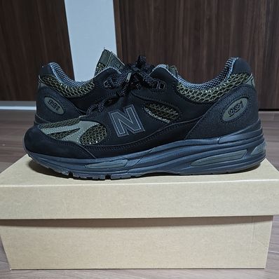 Stone Island × New Balance 991V2 "Black"