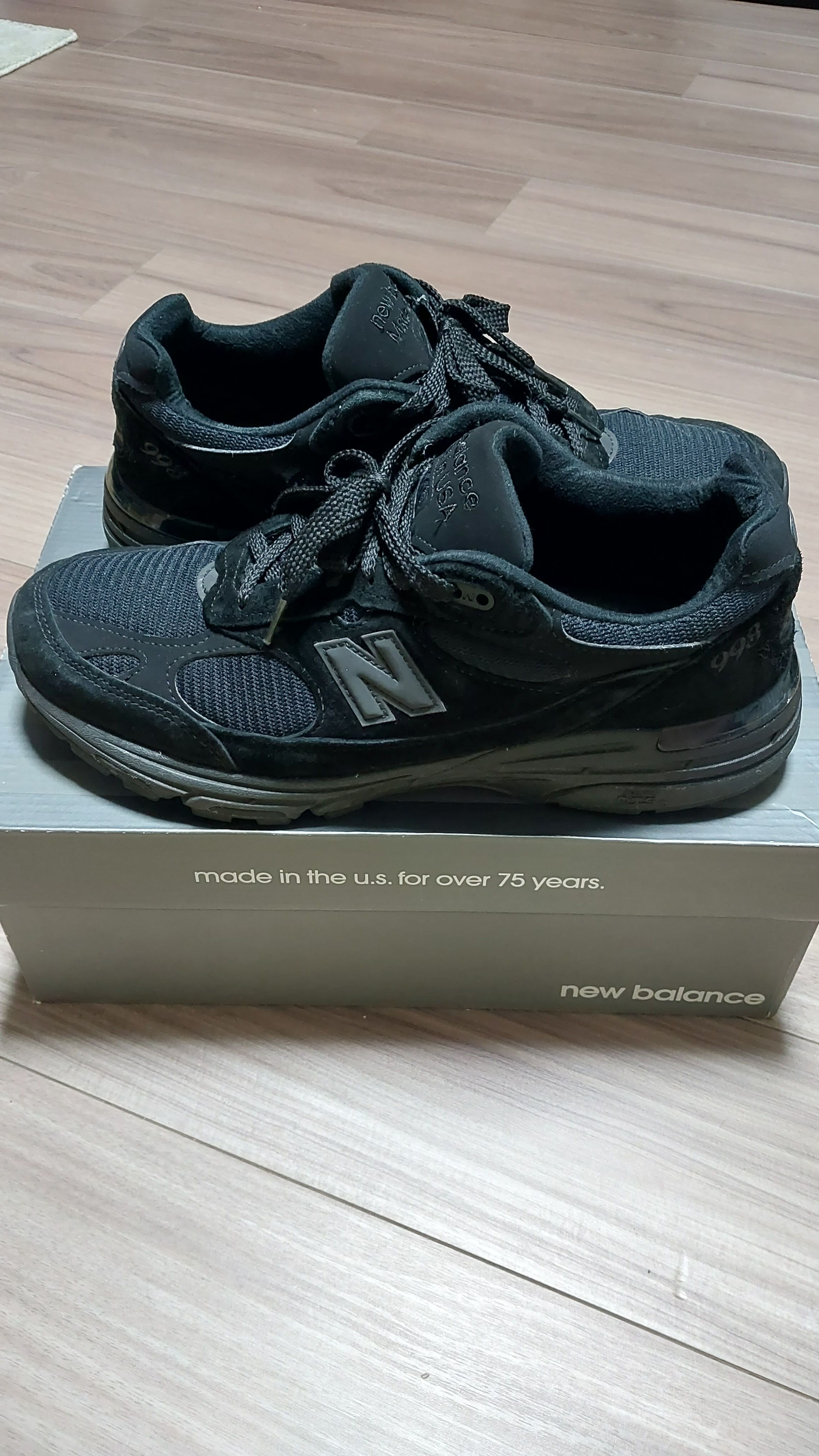 New Balance 993 "Triple Black"
