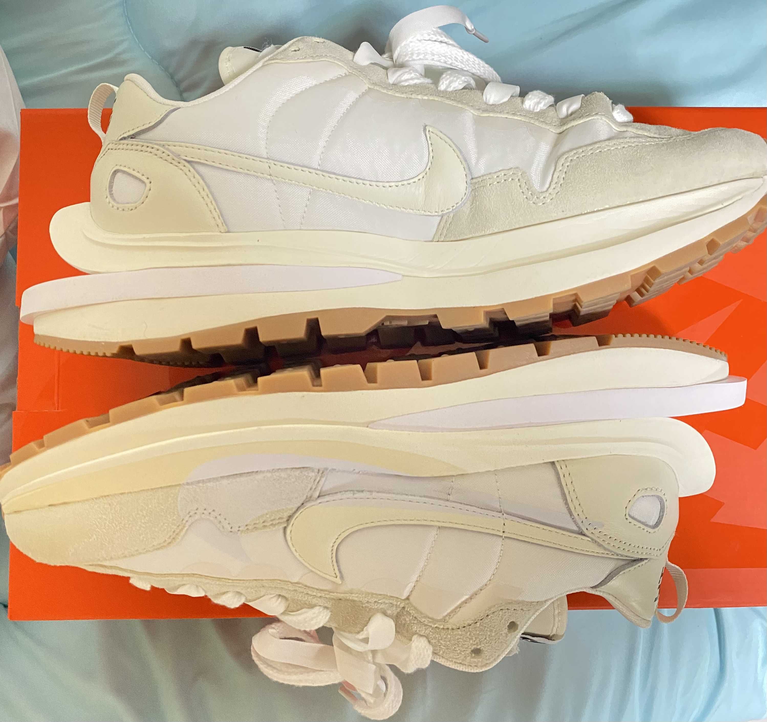 sacai × Nike Vapor Waffle "White Gum"