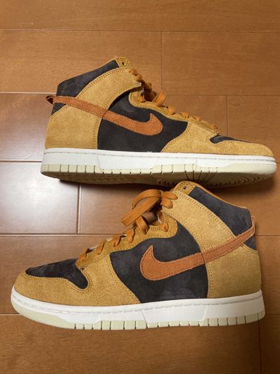 NIKE DUNK HIGH PRM "DARK CURRY"