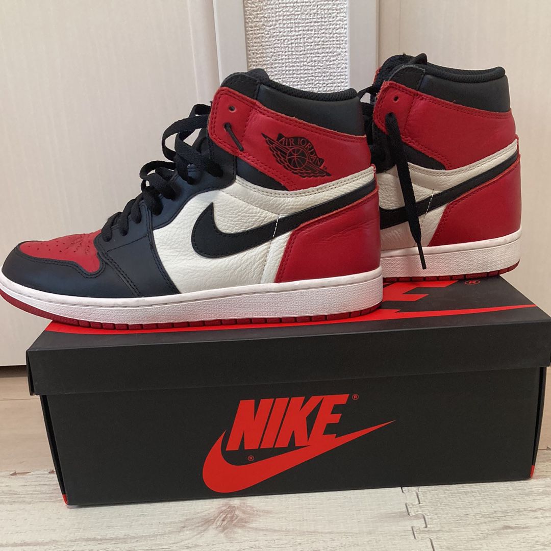 Nike Air Jordan 1 Retro High OG "Bred Toe"