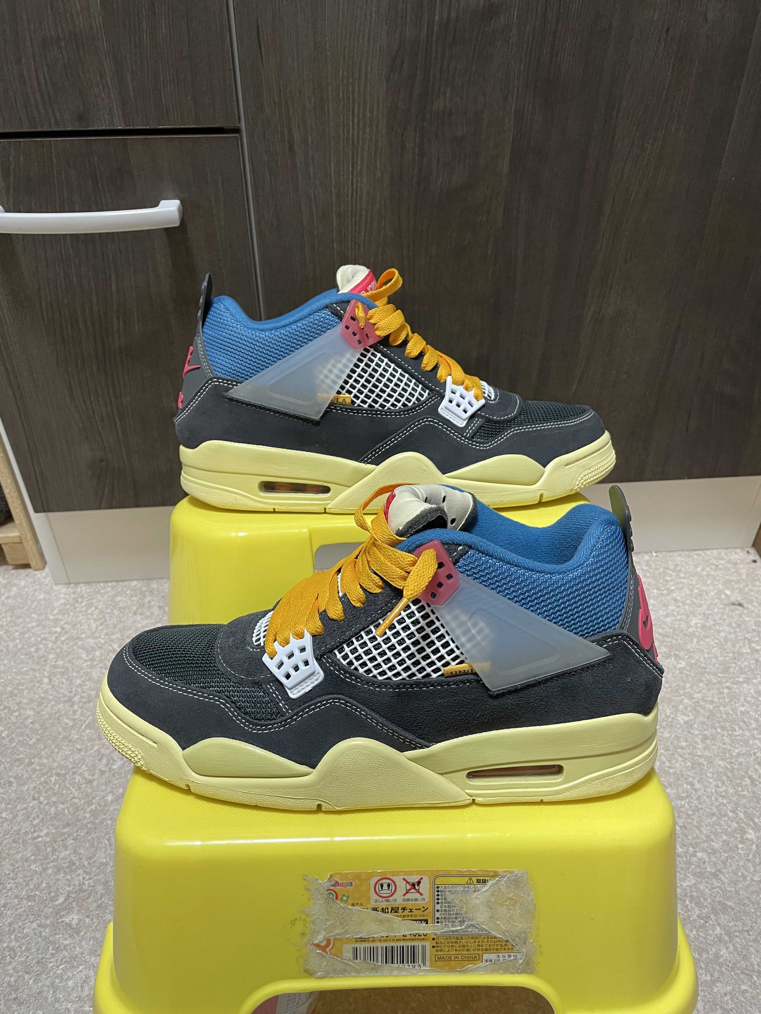 UNION × NIKE AIR JORDAN 4 "OFF NOIR"