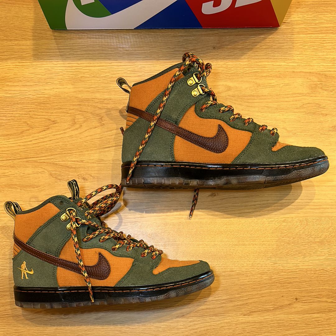 PASS~PORT × Nike SB Dunk High "Work Boot"