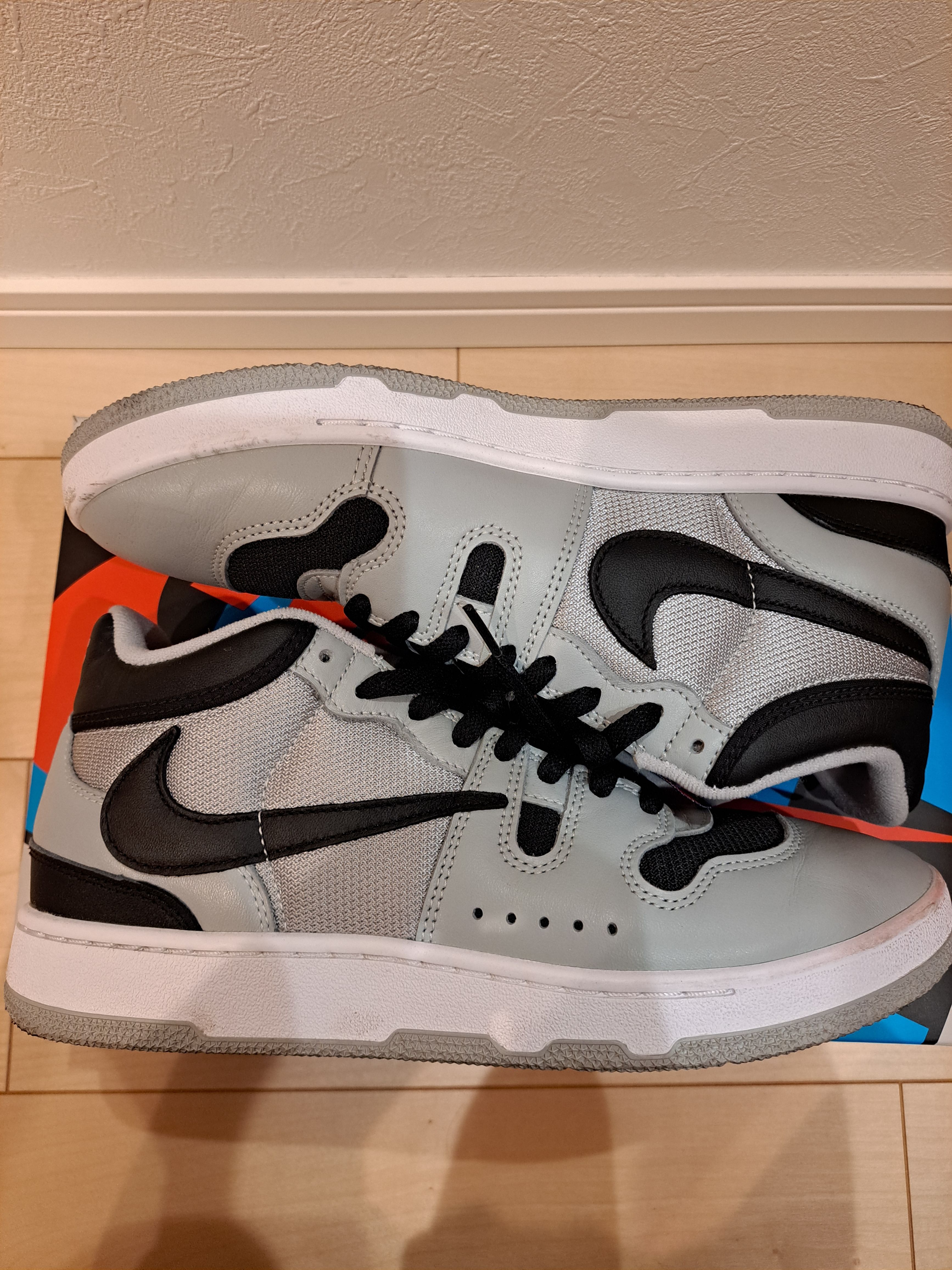Travis Scott Cactus Jack × Nike Attack (Mac Attack) "Light Smoke Grey"