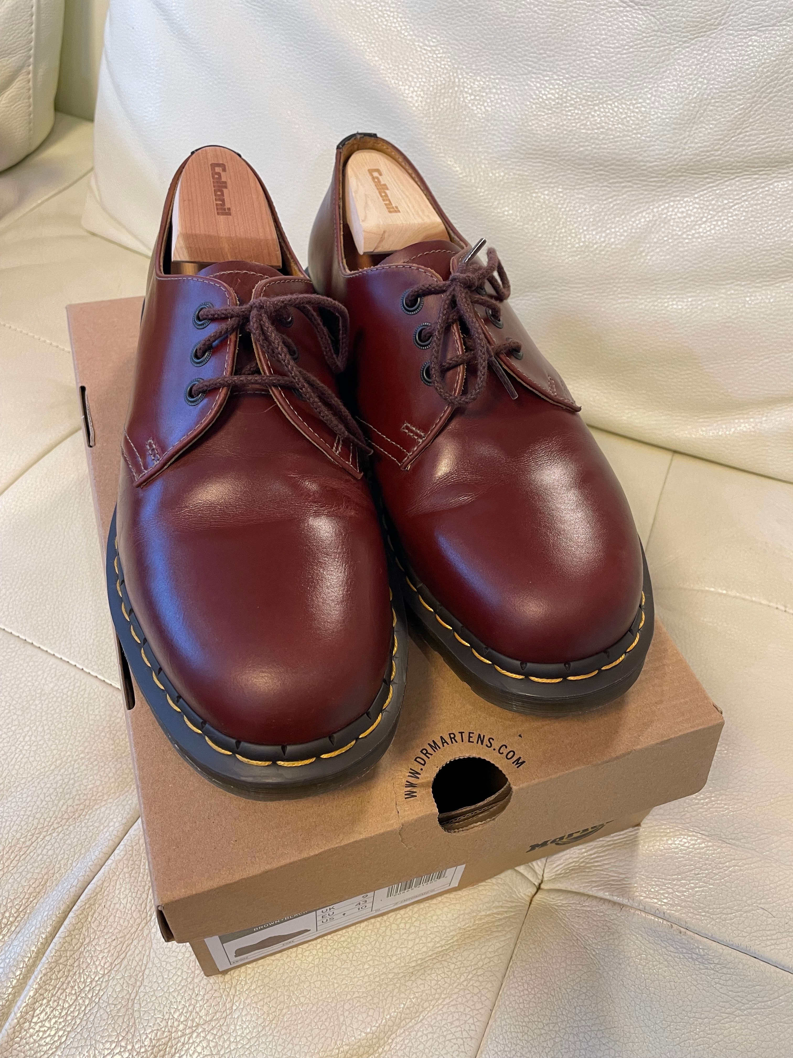 ドクターマーチン 1461 アブルッツォレザー "ブラウン/ブラック"