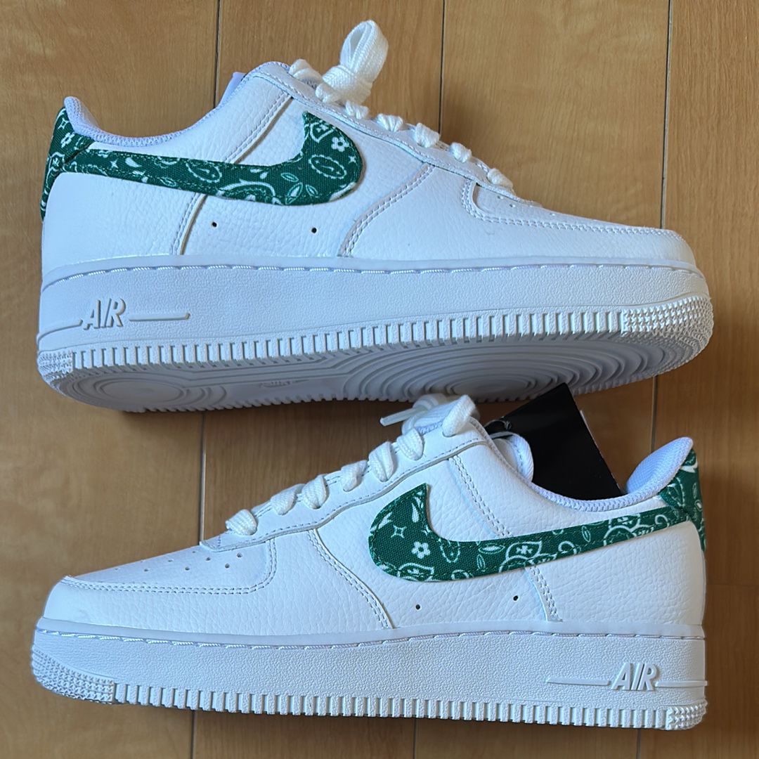 Nike Women's Air Force 1 Low '07 Essential "Green Paisley"