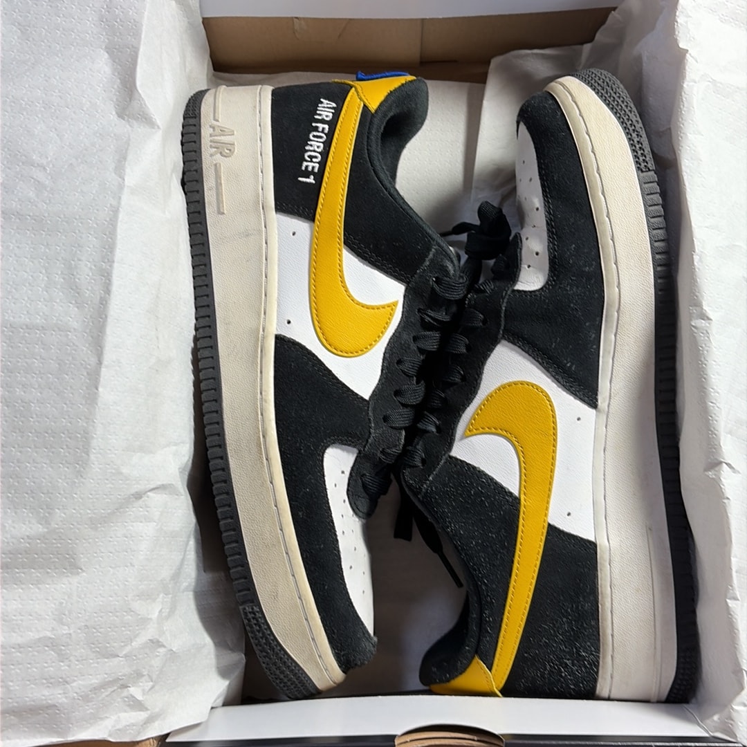 Nike Air Force 1 Low'07 LV8 Athletic Club "Black/Dark Sulfur"