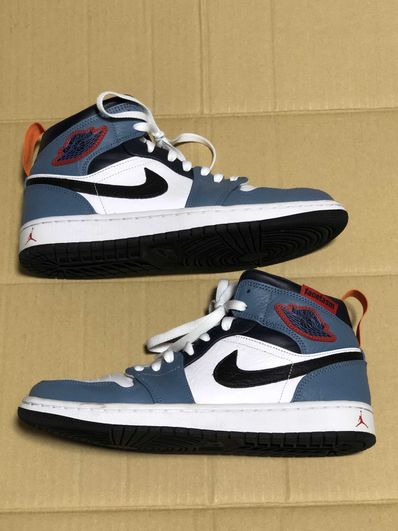 FACETASM × Nike Air Jordan 1 Mid "White/Navy"