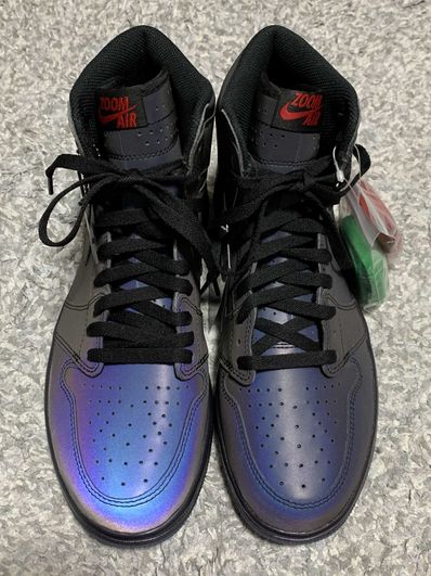 Nike Air Jordan 1 High Zoom Fearless "Multi Color/Varsity Red/Black"