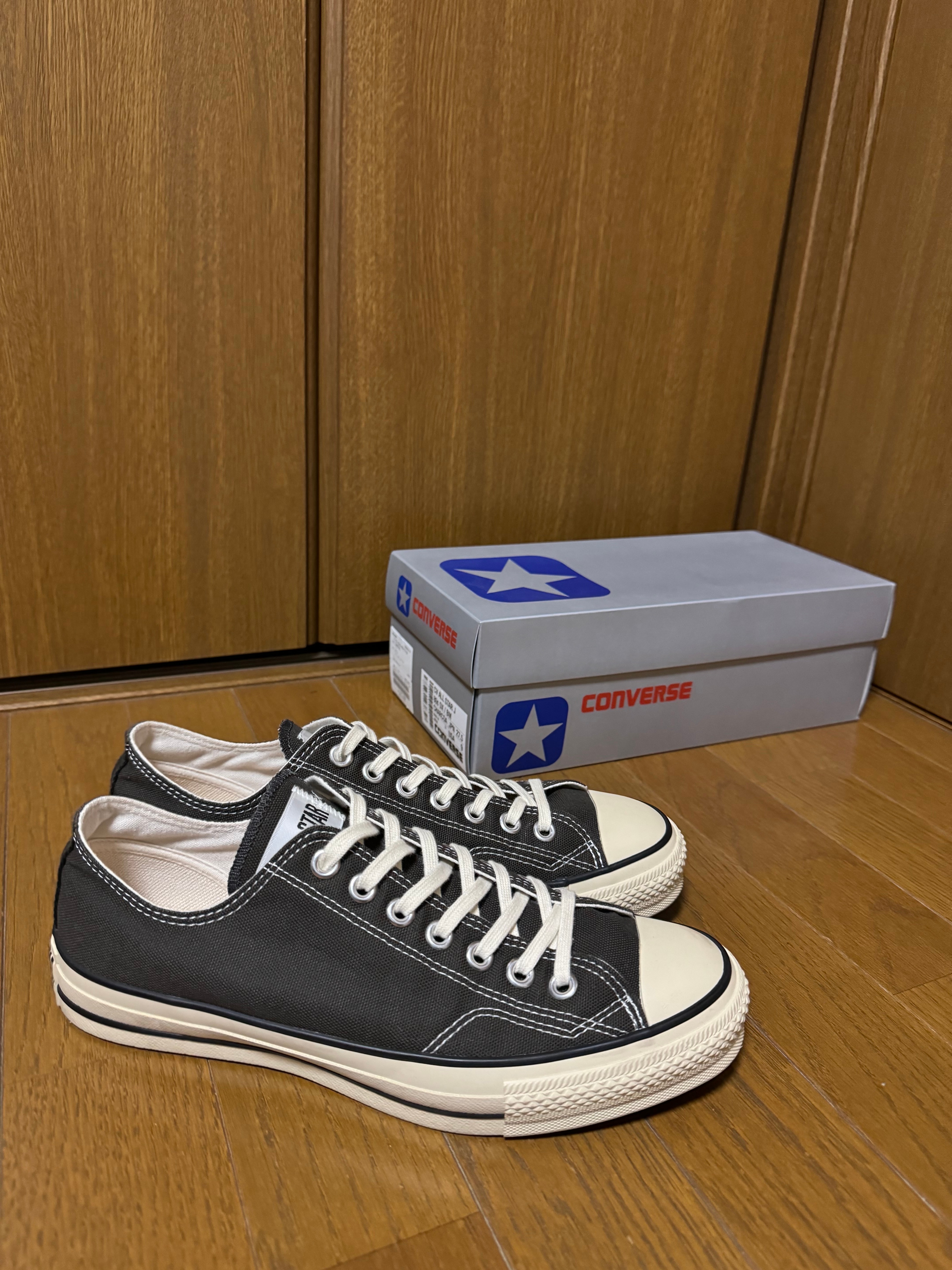 ビームス別注 コンバース キャンバス オールスター J 80s OX / BM "チャコール"