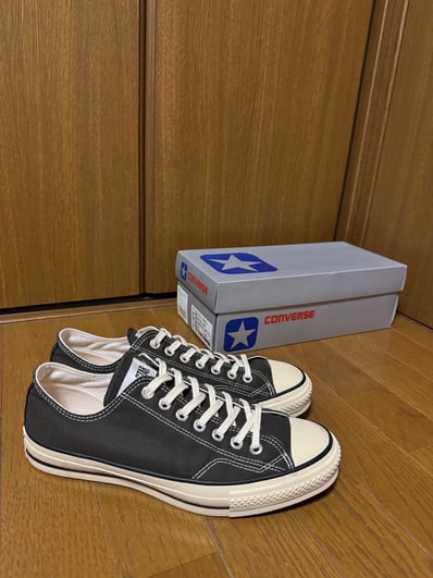 BEAMS Exclusive Converse Canvas All Star J 80s OX / BM "Charcoal"