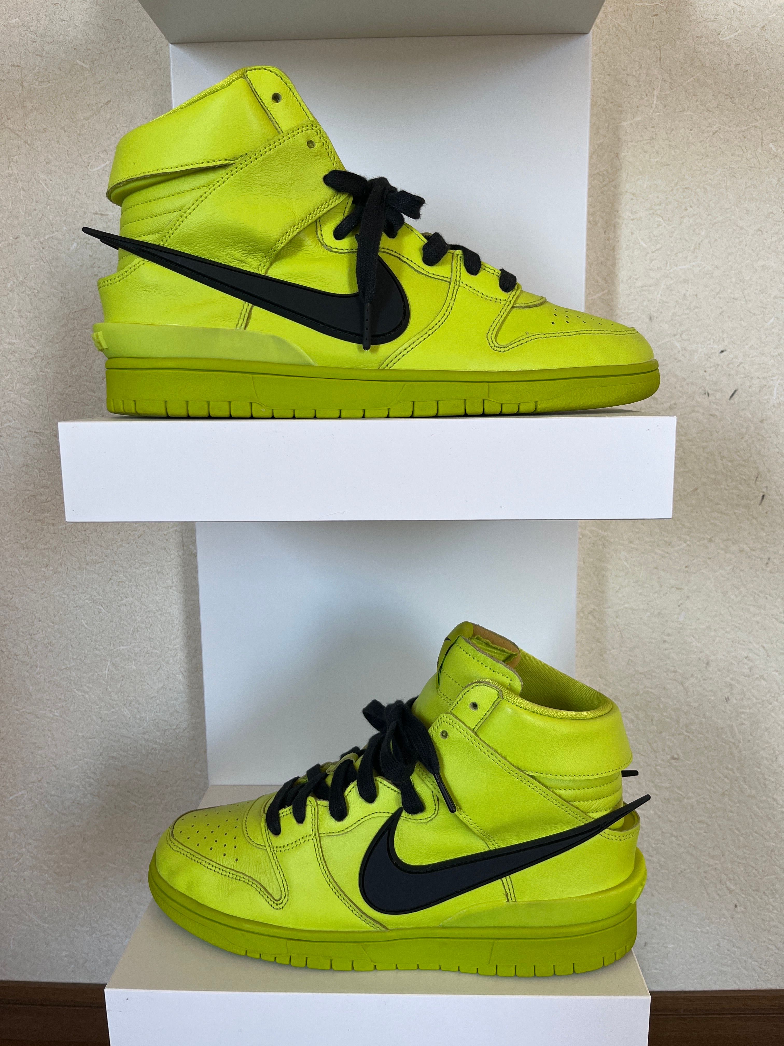 AMBUSH × NIKE DUNK HIGH "FLASH LIME"