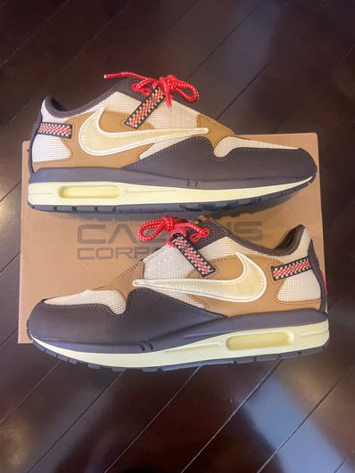 Travis Scott × Nike Air Max 1 "CACT.US Brown"