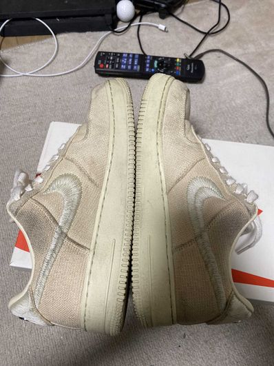 Stussy × Nike Air Force 1 Low "Fossil Stone"
