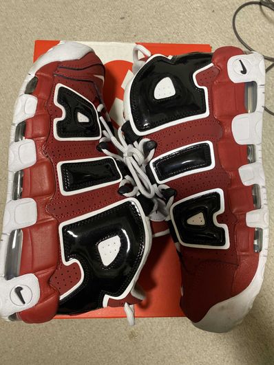 Nike Air More Uptempo ’96 "Black and Varsity Red" (2021)