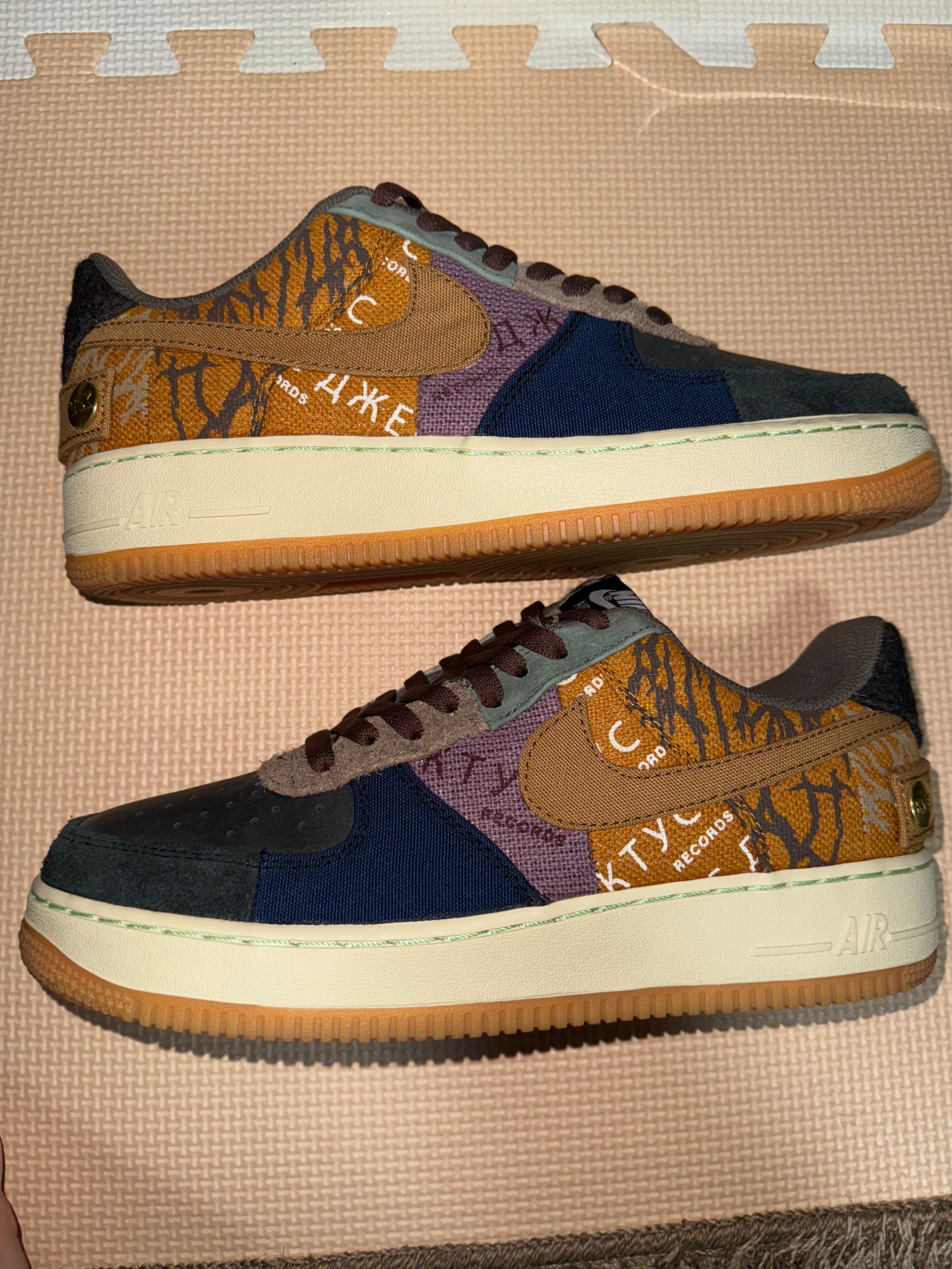 Travis Scott × Nike Air Force 1 Low Cactus Jack "Multi Color"