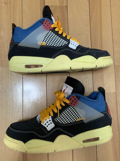 UNION × NIKE AIR JORDAN 4 "OFF NOIR"