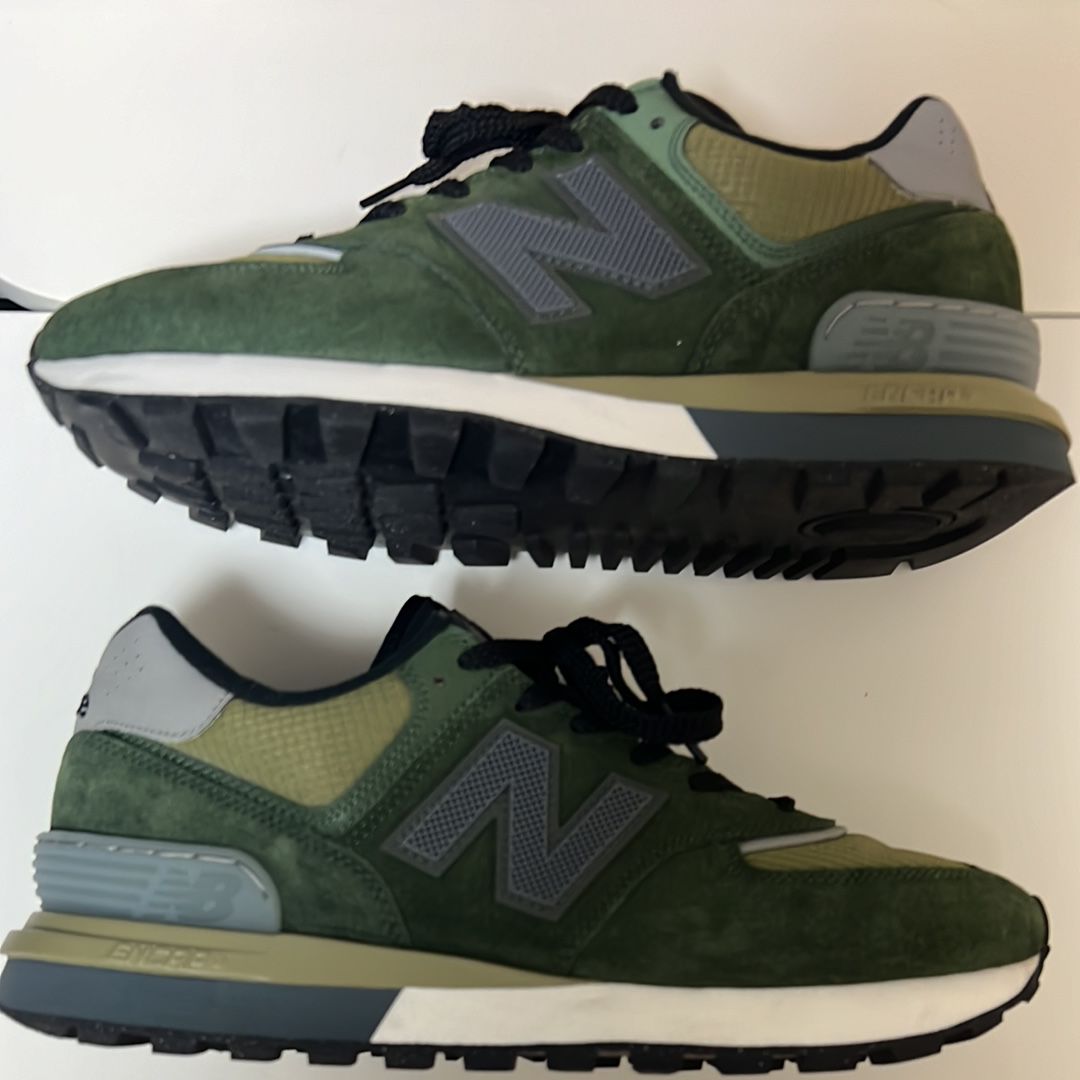 Stone Island × New Balance 574 Legacy "Dark Green"