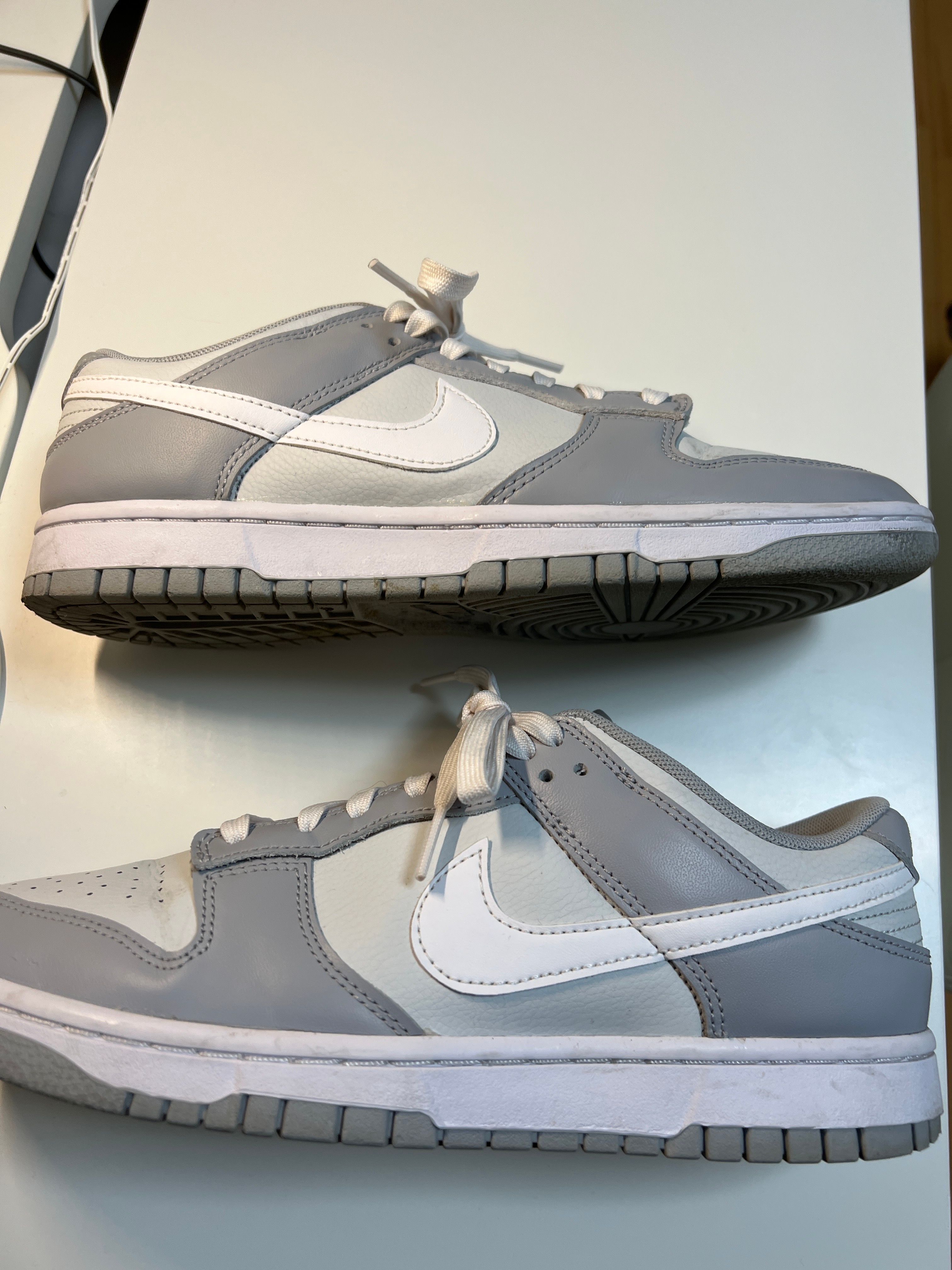 Nike Dunk Low "Pure Platinum/White/Wolf Gray"