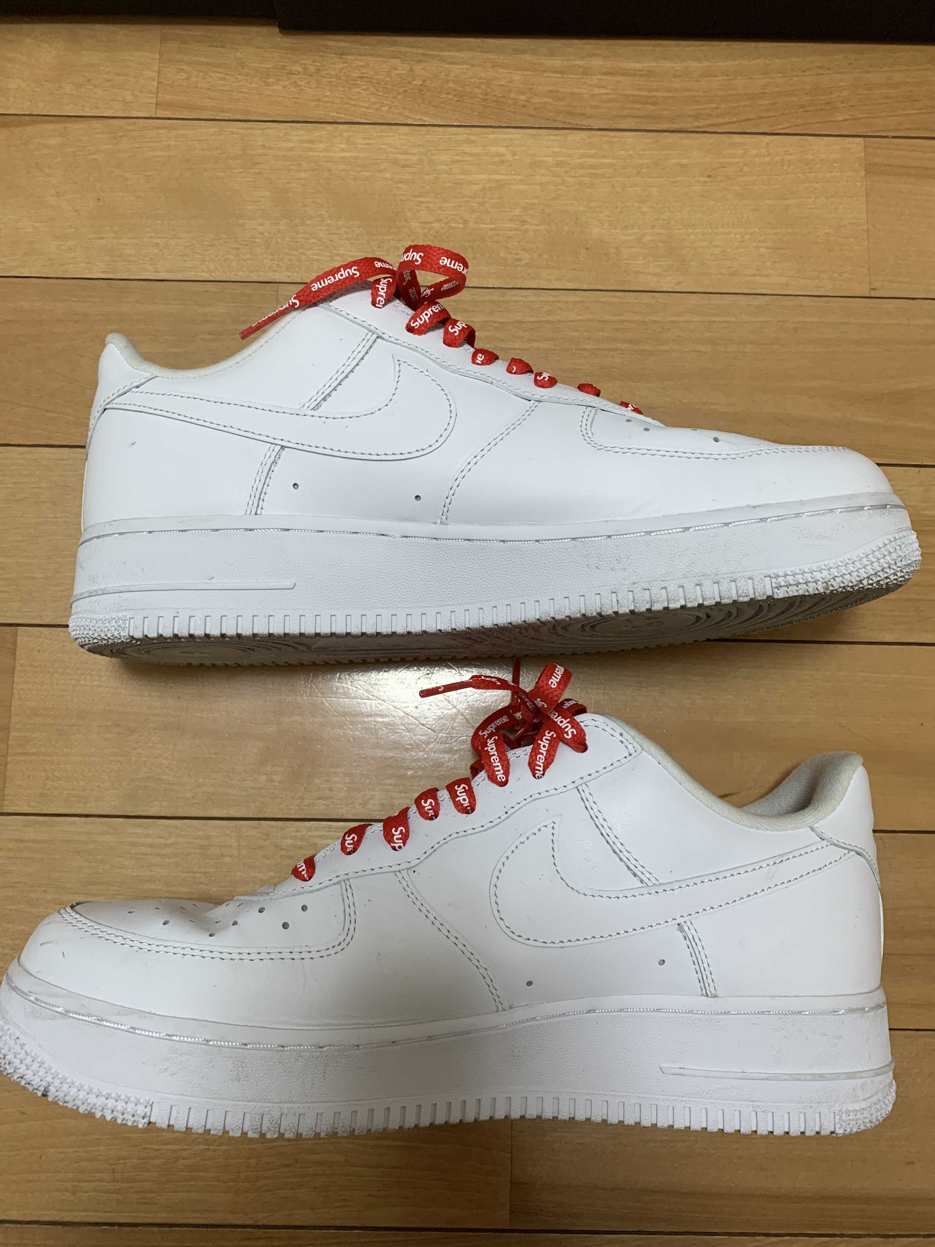 Supreme × Nike Air Force 1 Low "White"