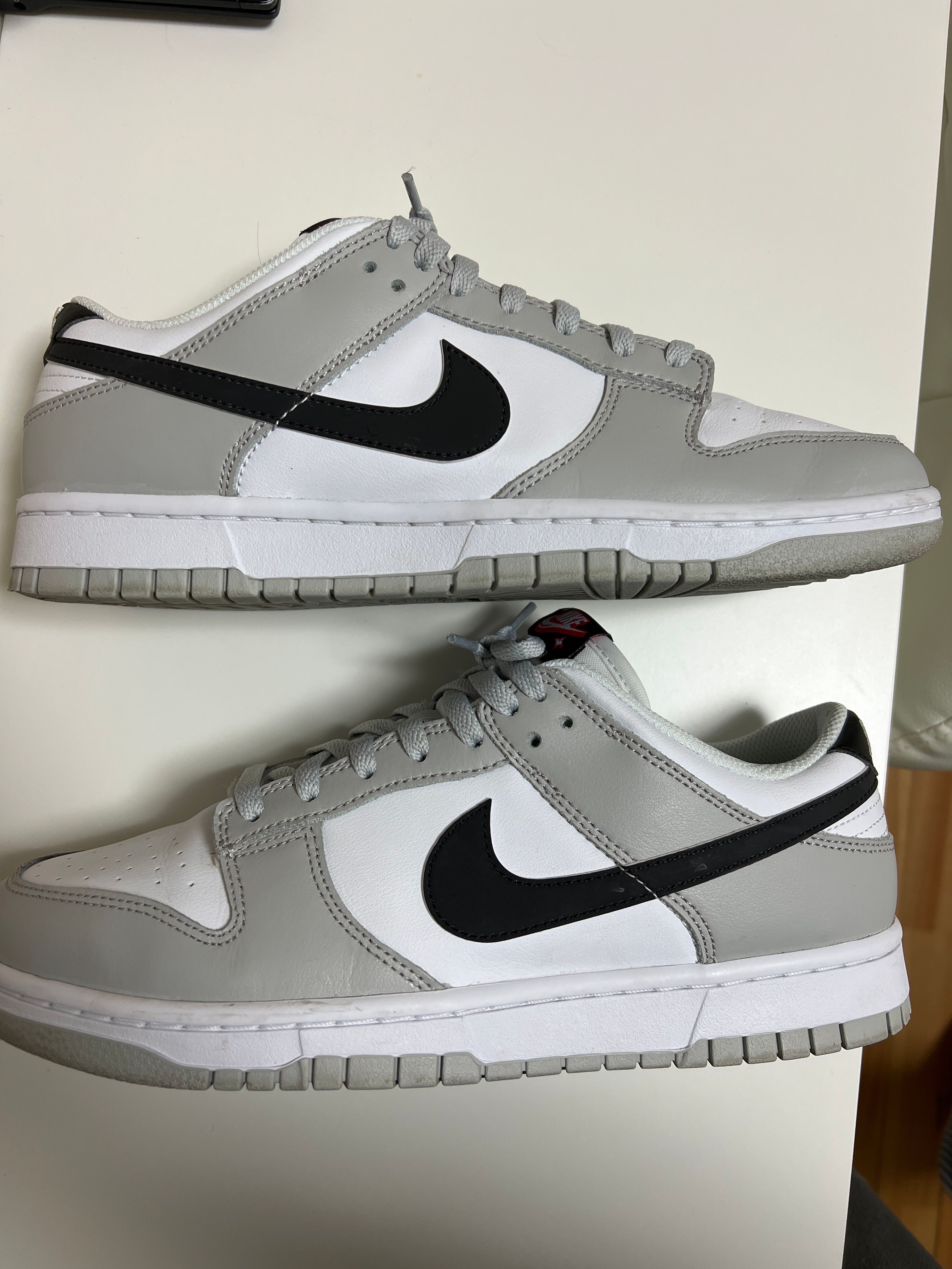 Nike Dunk Low SE Lottery "Grey Fog/Light Crimson"