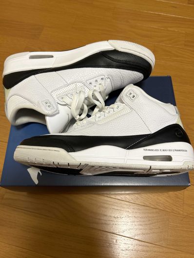 Fragment × Nike Air Jordan 3 "White/Black"