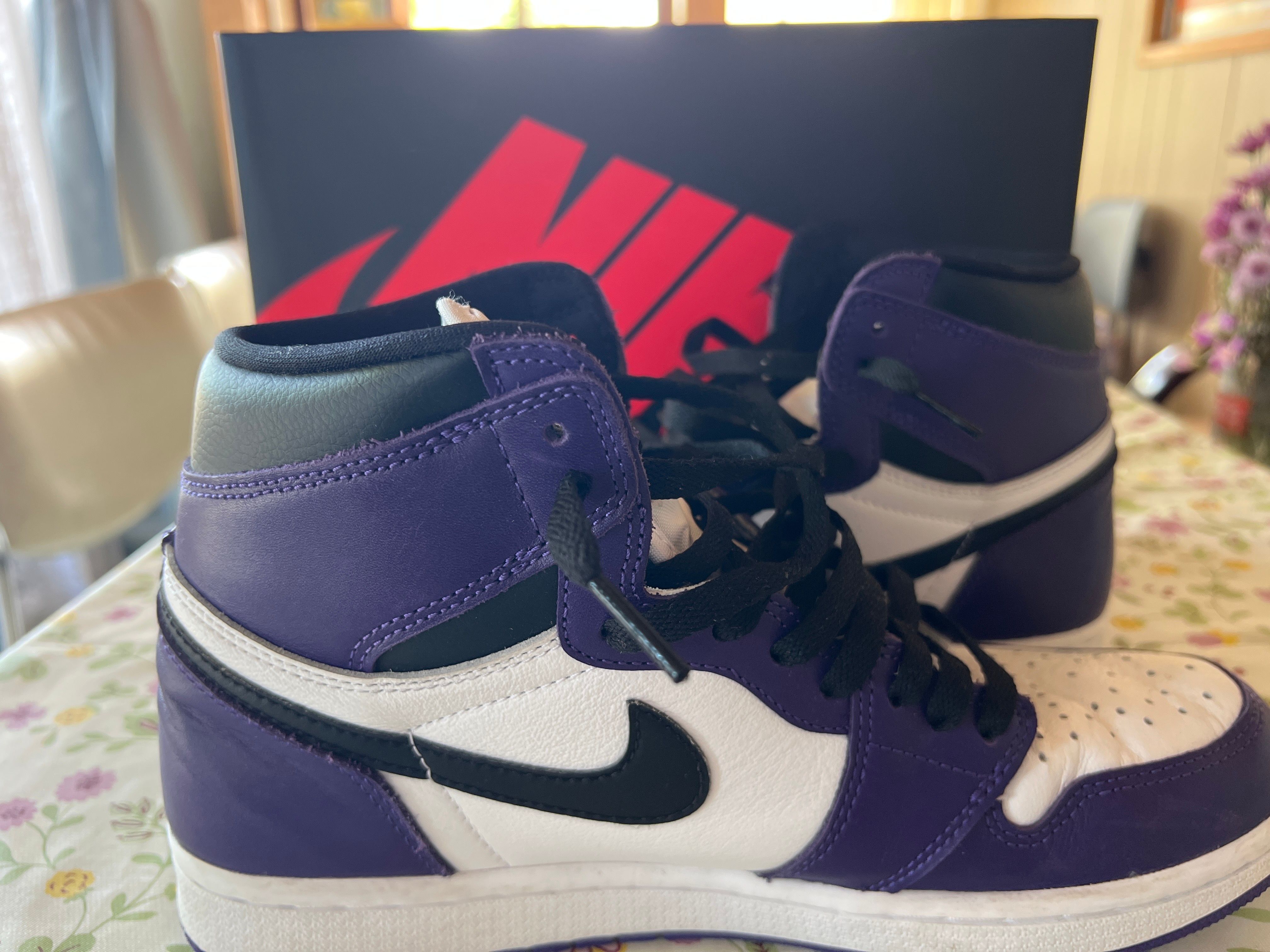 Nike Air Jordan 1 Retro High OG "Court Purple White/Black" (2020)