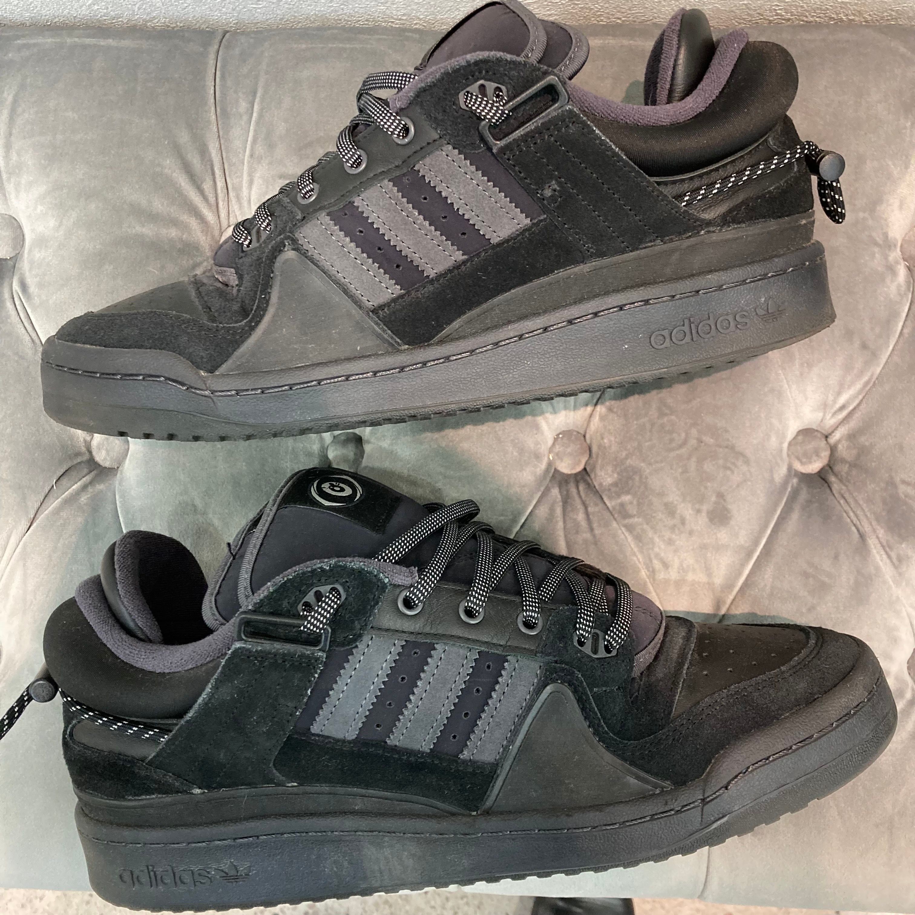 Bad Bunny × adidas Forum 84 Low "Core Black"