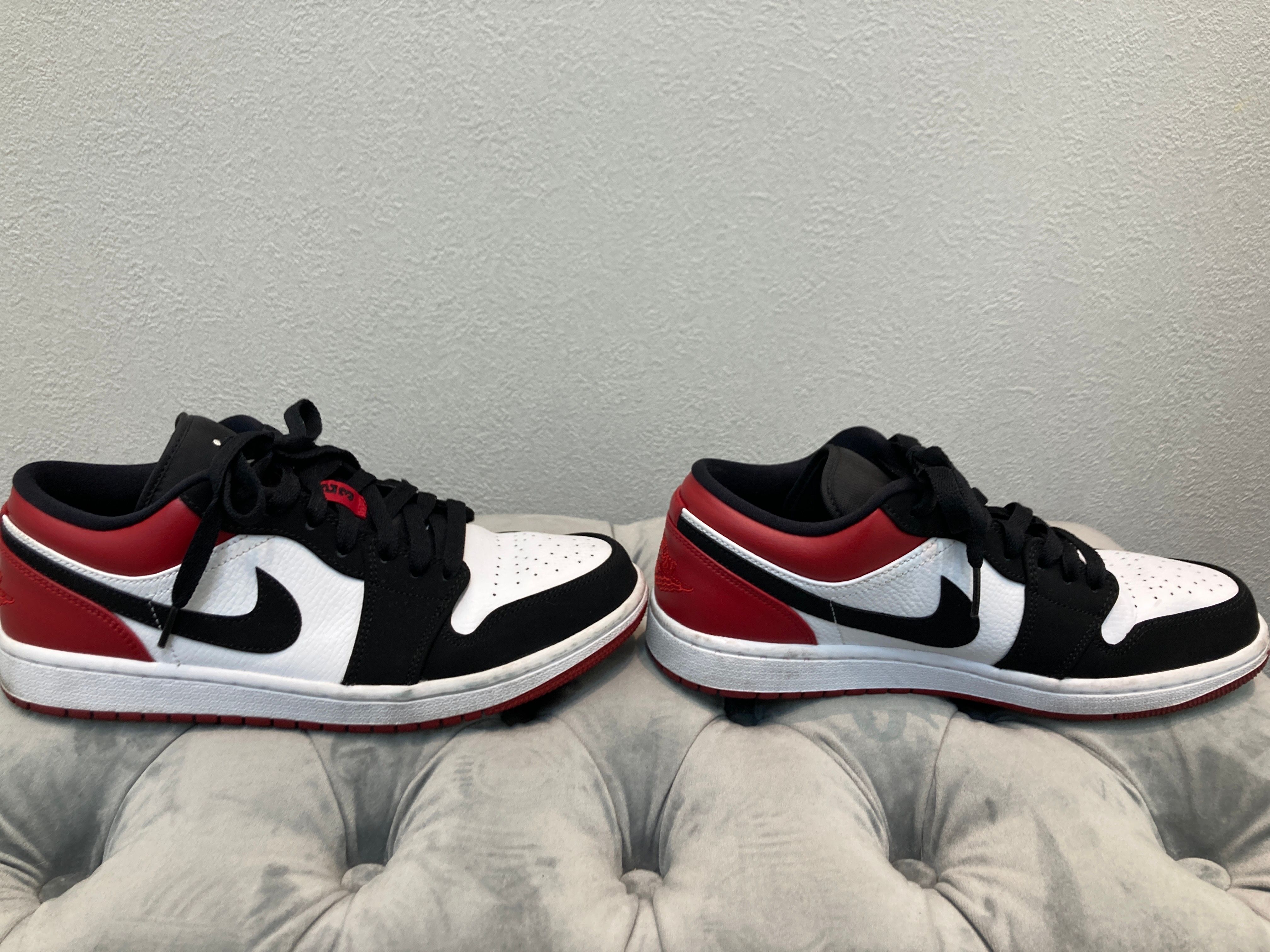 Nike Air Jordan 1 Low "Black Toe"