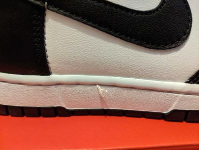 Nike Dunk High "Black and White"