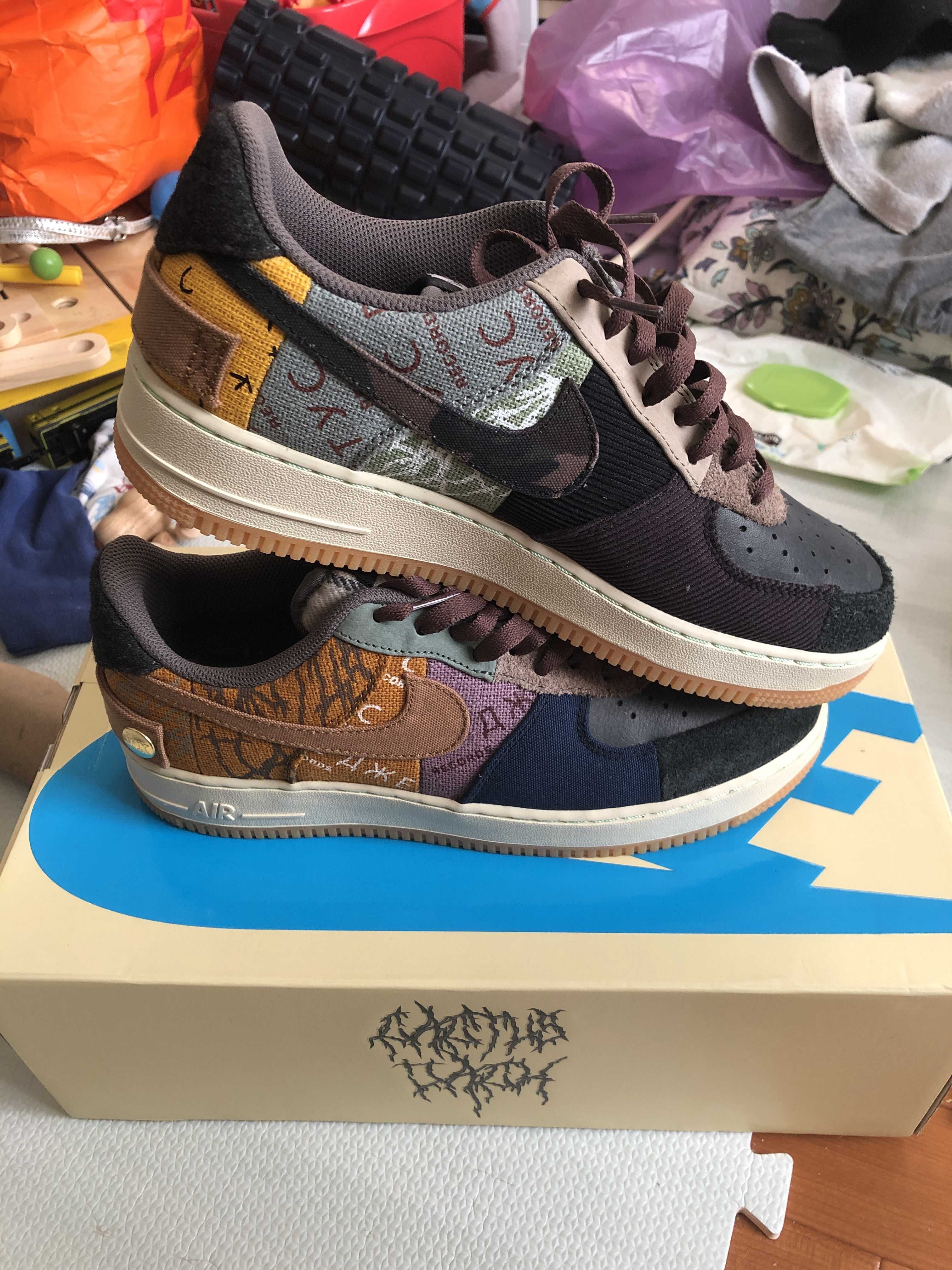 Travis Scott × Nike Air Force 1 Low Cactus Jack "Multi Color"