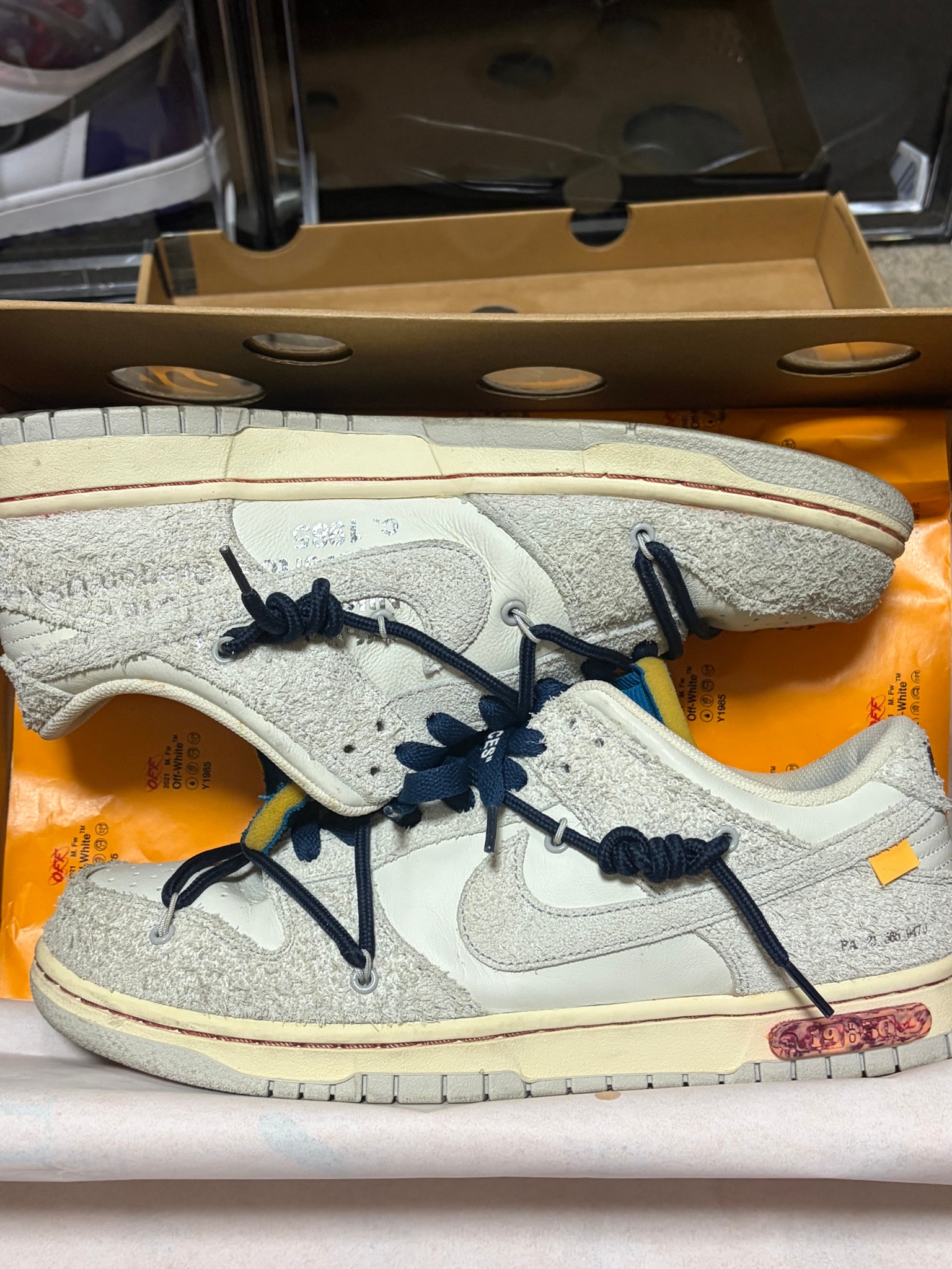 Off-White × Nike Dunk Low 1 of 50 "Lot.19"