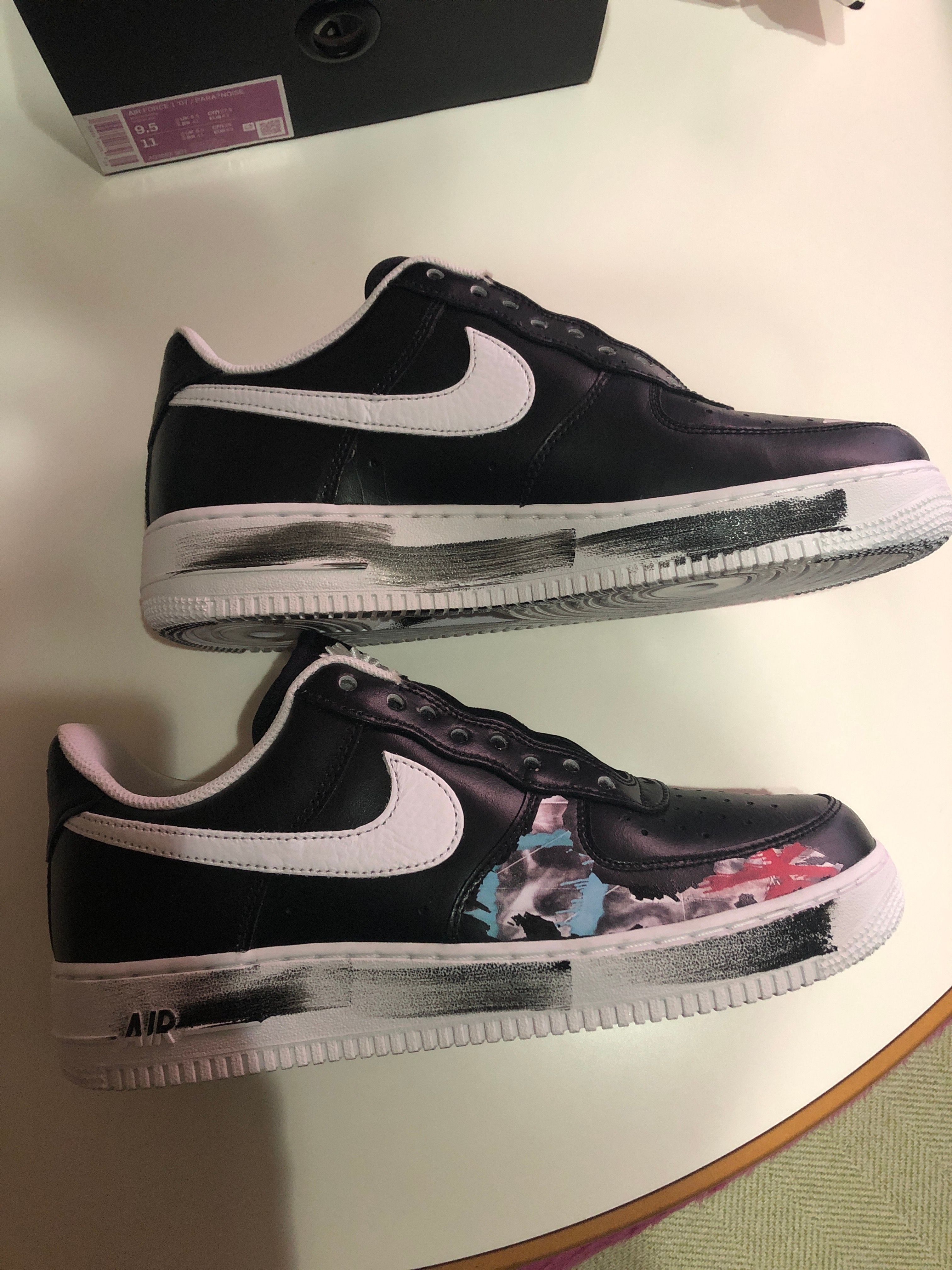 PEACEMINUSONE × Nike Air Force 1 Low Para Noise "Black" / G-DRAGON