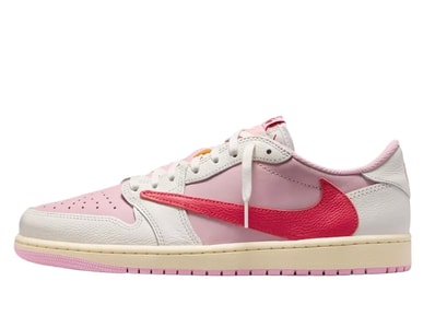 Travis Scott × Nike Air Jordan 1 Retro Low OG "Sail/Tropical Pink"
