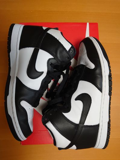 Nike Women's Dunk High "Black and White"