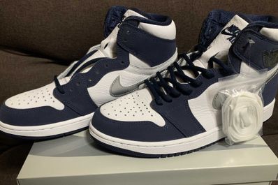 Nike Air Jordan 1 High OG CO.JP "White/Midnight Navy" (2020)(ブリーフケースなし)