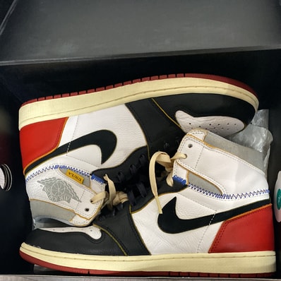 UNION × Nike Air Jordan 1 Retro High OG NRG "Varsity Red/Wolf Grey"